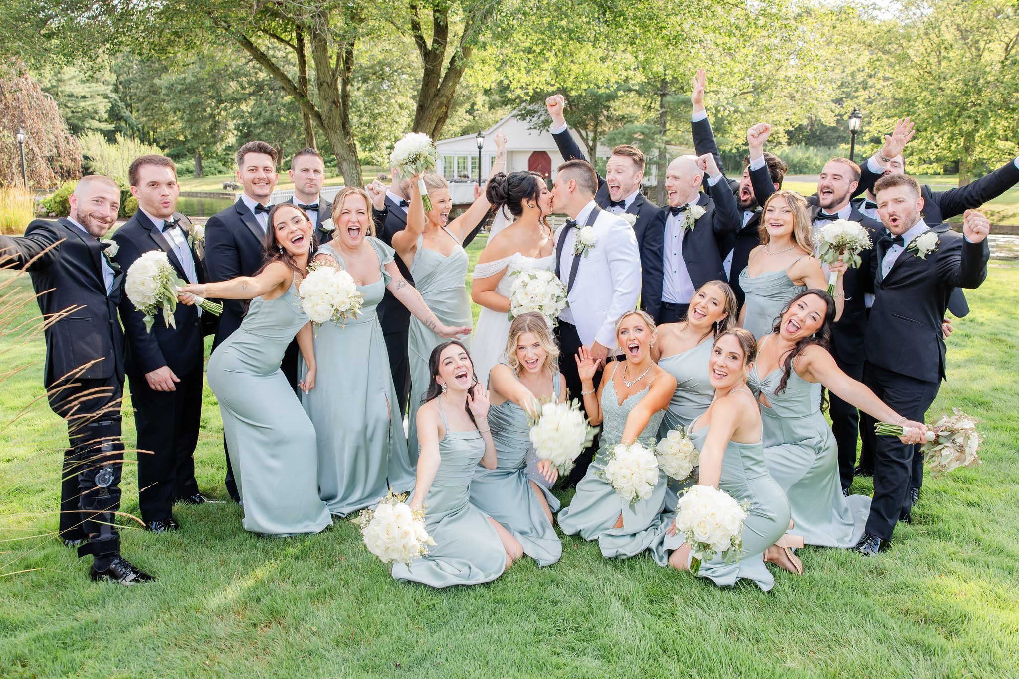 Wedding held in July