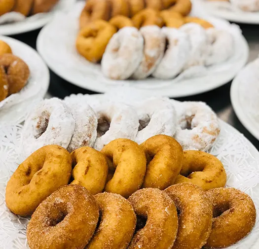 Assortment of donuts