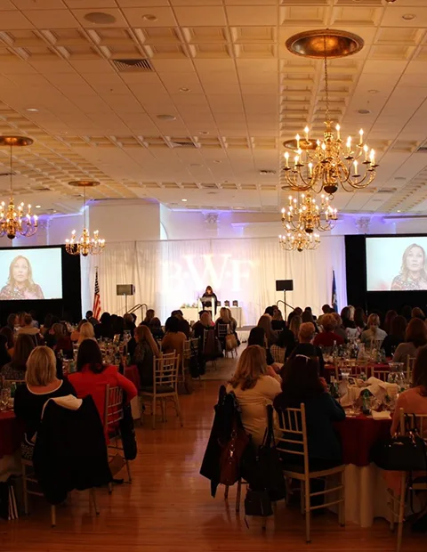 Audience during a corporate event in Kay's Pier South