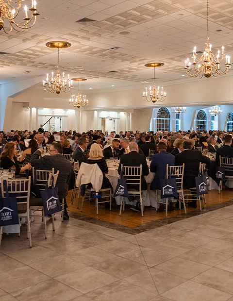 Audience at awards event in Kay's Pier North