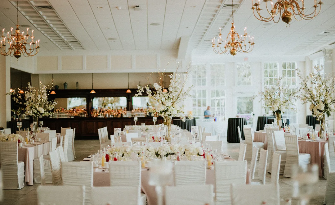 Kay's Pier North reception room