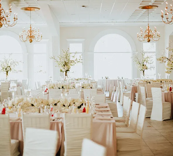 Reception room at Kay's Pier North